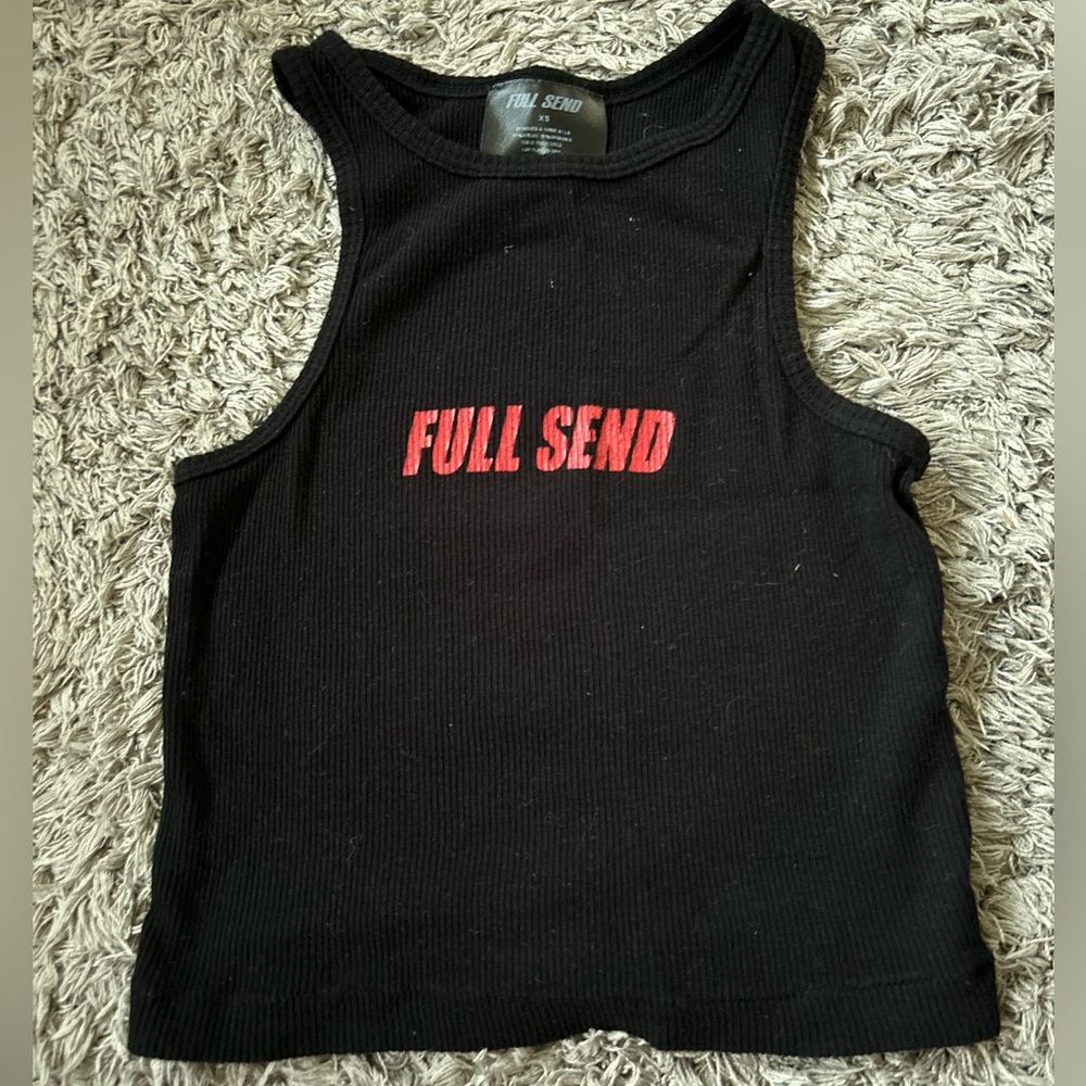 Full Send by Nelk Baby Tank Top